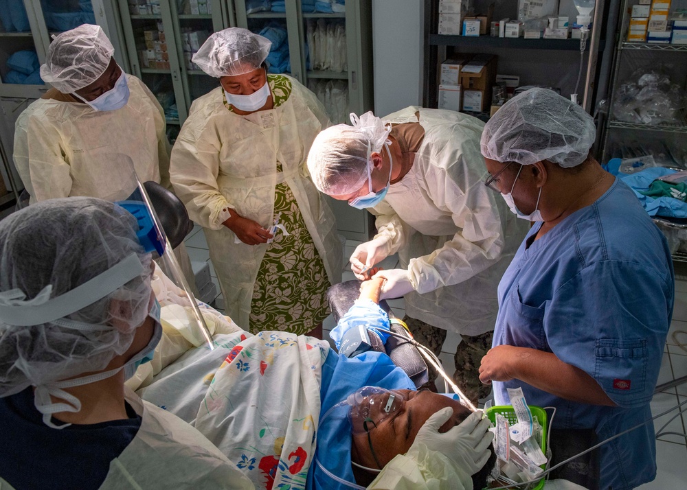 Pacific Partnership 2025 Multinational Medical team conduct Medical Operations in Multiple Locations in Chuuk, Federated States of Micronesia August 2025