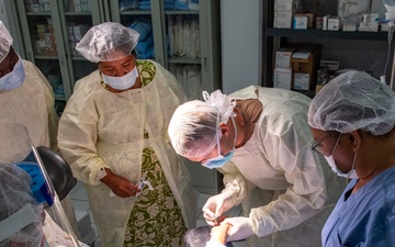 Pacific Partnership 2025 Multinational Medical team conduct Medical Operations in Multiple Locations in Chuuk, Federated States of Micronesia August 2025