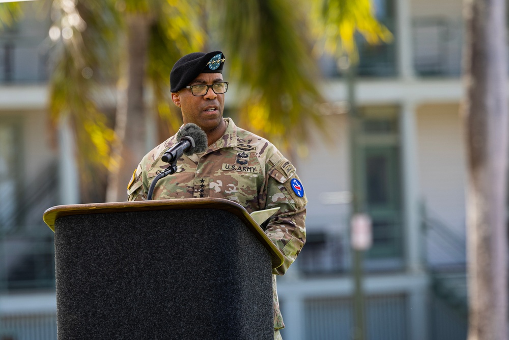 USARPAC Recognizes New CoS and G3 OIC