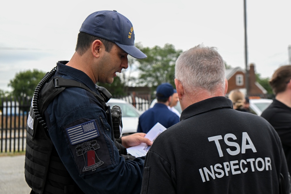 Coast Guard, partners conduct joint operation to disrupt illicit maritime activity in Delaware