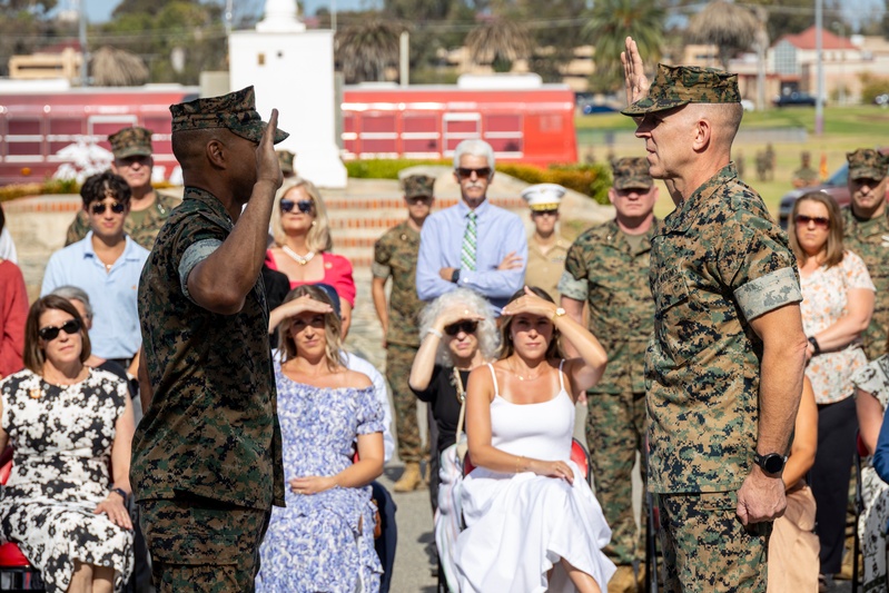 Lt. Gen. Wortman Promotion Ceremony