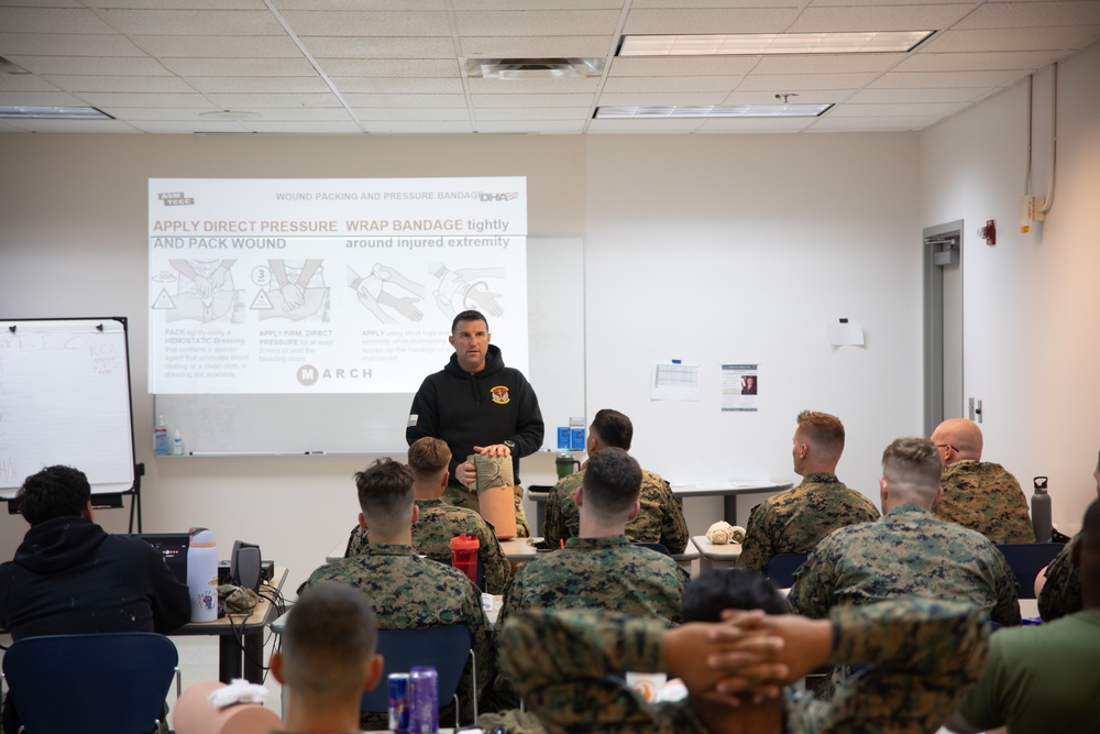 4th Law Enforcement Battalion conducts TCCC at AE25