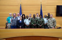 Michigan National Guard partners with MSU Law School to host West African military legal professionals