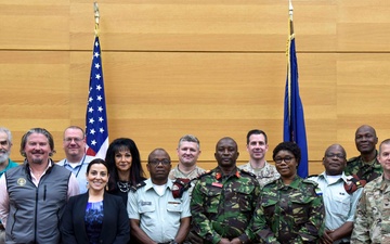 Michigan National Guard partners with MSU Law School to host West African military legal professionals