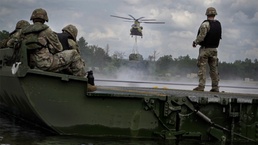 363rd Engineer Battalion Conduct Bridging Operations