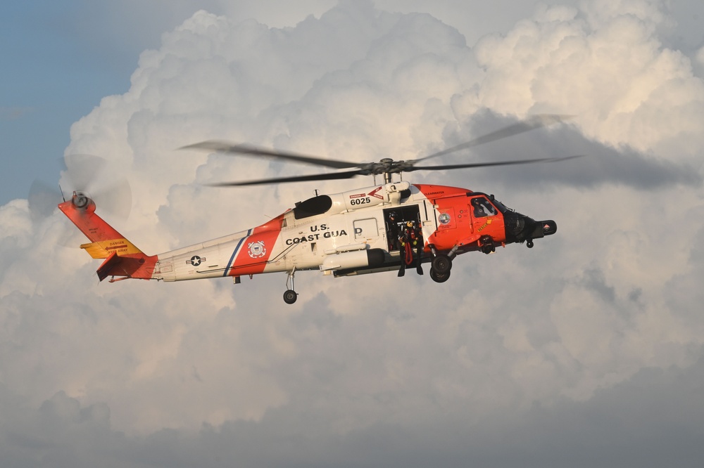 Coast Guard Station Sand Key and Coast Guard Air Station Clearwater conduct search and rescue training