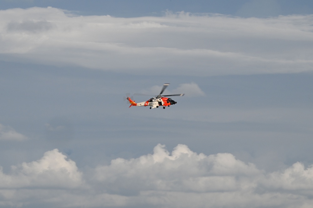 Coast Guard Station Sand Key and Coast Guard Air Station Clearwater conduct search and rescue training