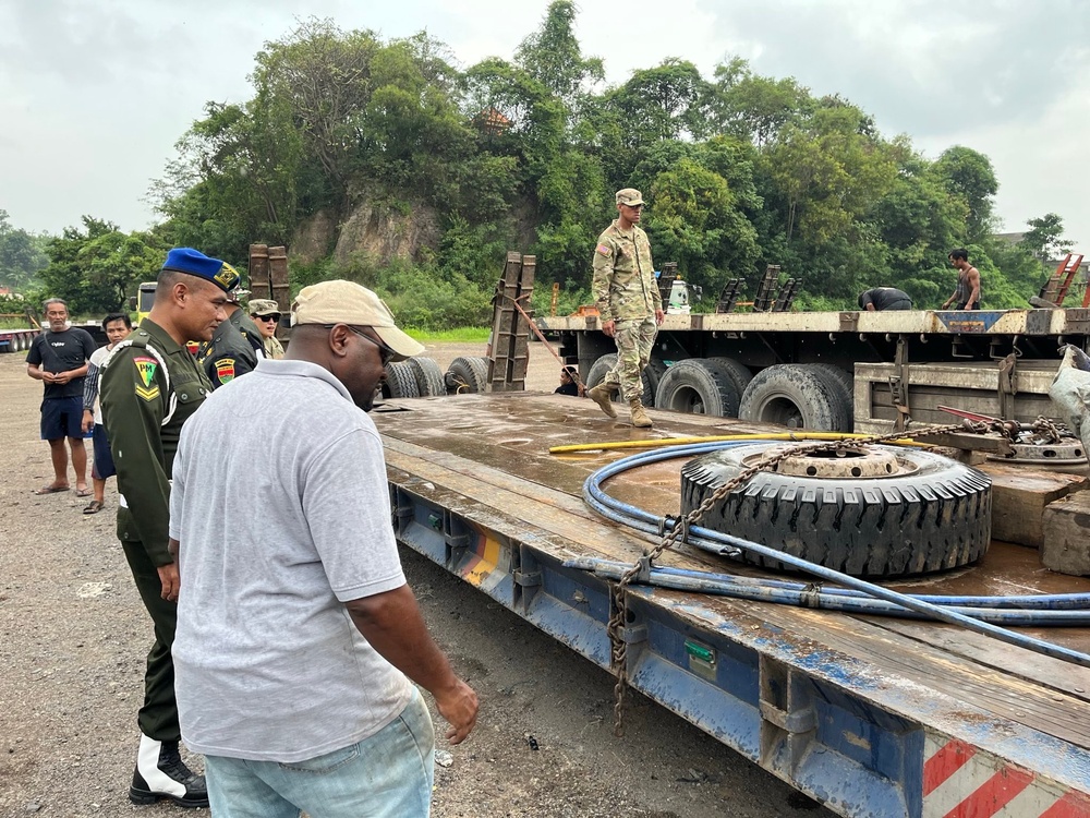 11th Airborne Division opens port to support Super Garuda Shield 25