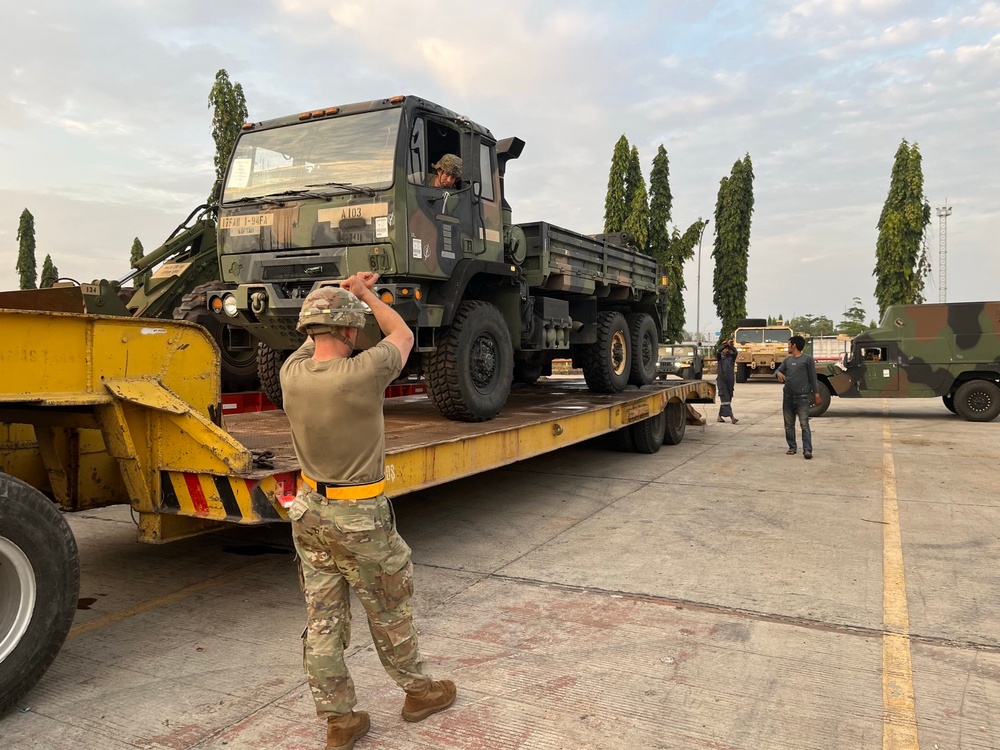 11th Airborne Division opens port to support Super Garuda Shield 25