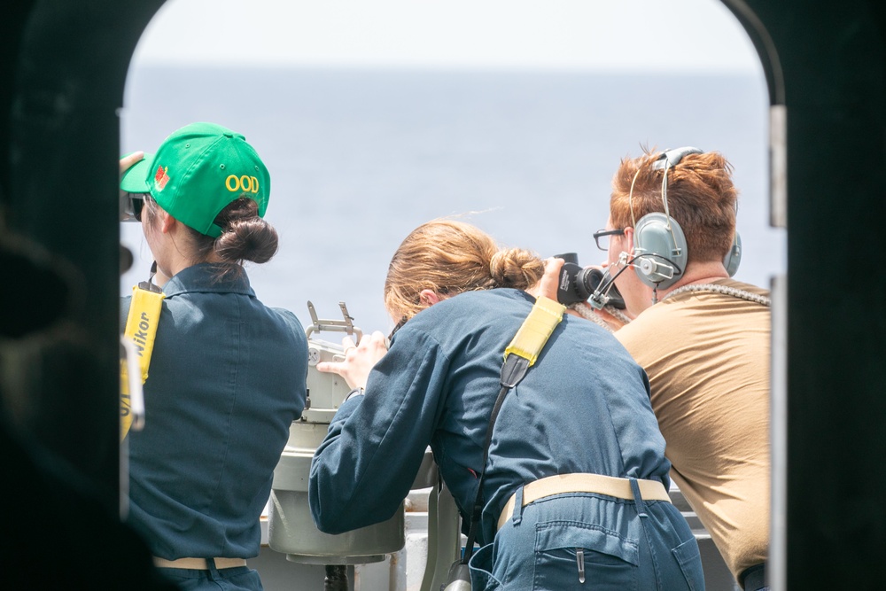 USS Fitzgerald Bridge Watch