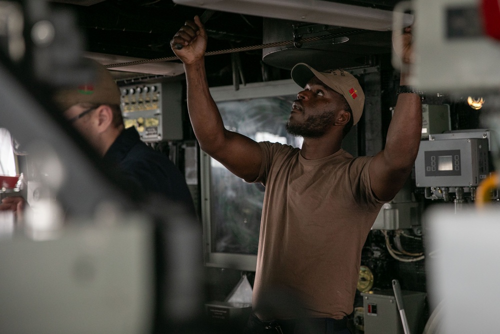 USS Fitzgerald Bridge Watch