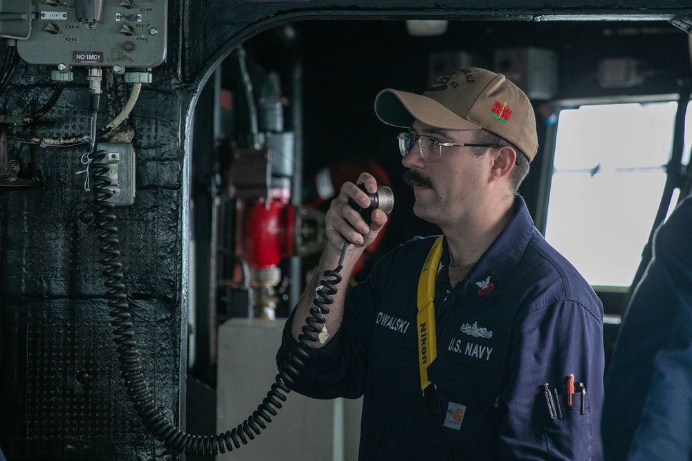 USS Fitzgerald Bridge Watch