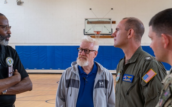 CNIC executive director tours NSF Diego Garcia and holds all-hands call