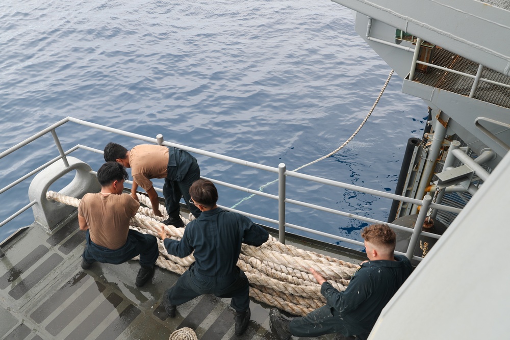 George Washington Sailors Maintain Oxygen Equipment