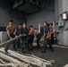George Washington Sailors Maintain Oxygen Equipment