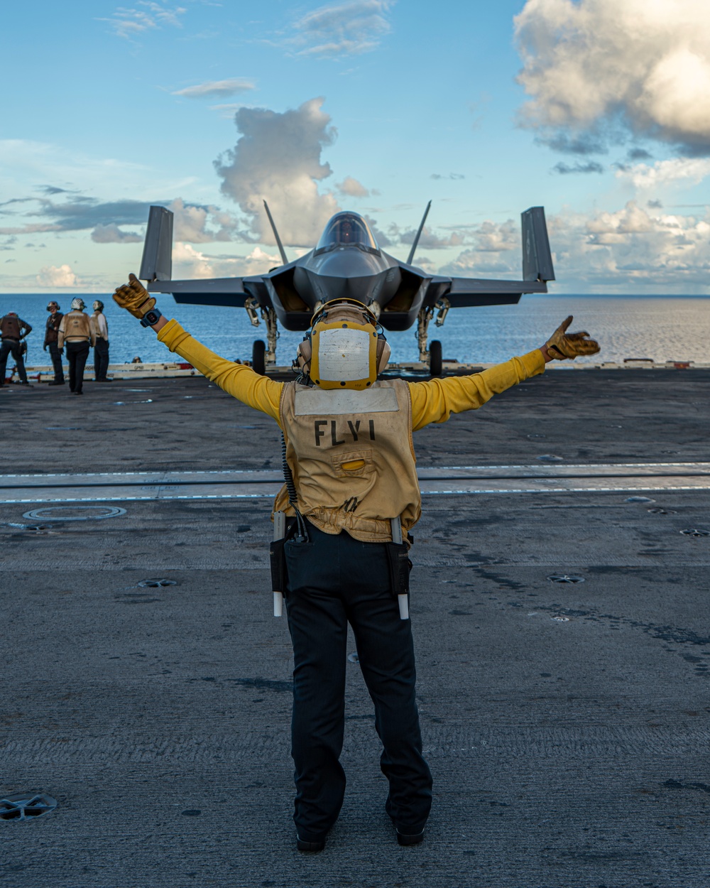 George Washington Conducts Flight Operations