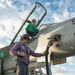 George Washington Conducts Flight Operations