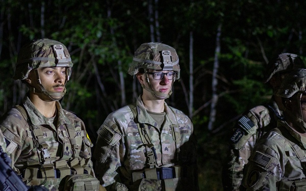 U.S. Army Europe and Africa Best Squad Competition: 12-Mile Ruck March