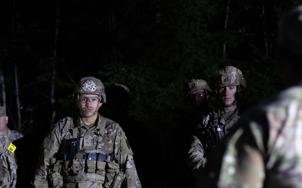 U.S. Army Europe and Africa Best Squad Competition: 12-Mile Ruck March