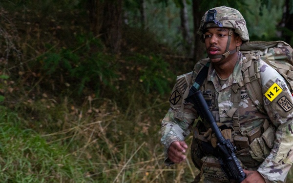 U.S. Army Europe and Africa Best Squad Competition: 12-Mile Ruck March