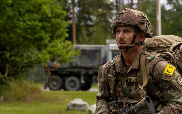 U.S. Army Europe and Africa Best Squad Competition: 12-Mile Ruck March