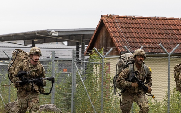 U.S. Army Europe and Africa Best Squad Competition: 12-Mile Ruck March