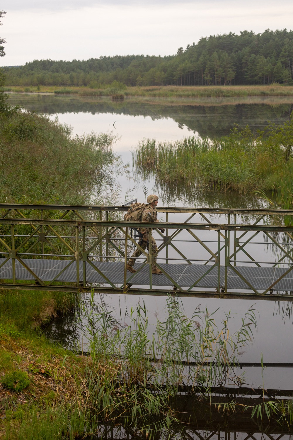 U.S. Army Europe and Africa Best Squad Competition: 12-Mile Ruck March