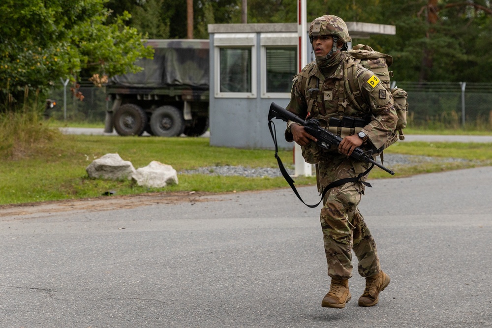 U.S. Army Europe and Africa Best Squad Competition: 12-Mile Ruck March