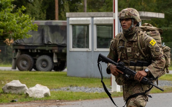 U.S. Army Europe and Africa Best Squad Competition: 12-Mile Ruck March