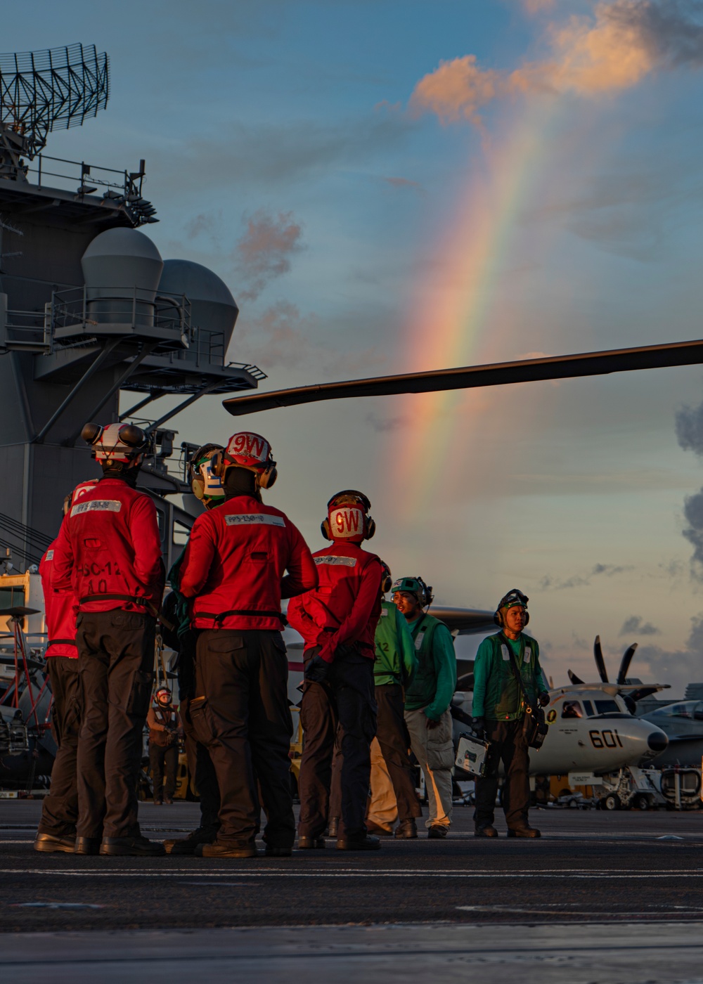 George Washington Conducts Flight Operations