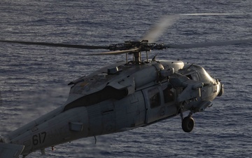 George Washington Conducts Flight Operations