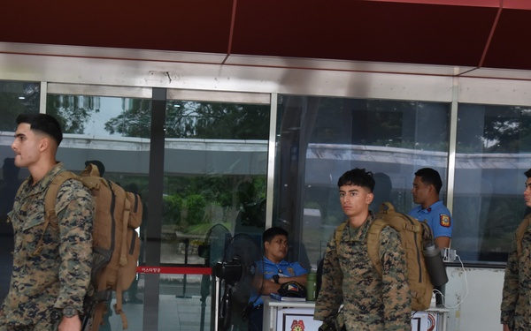 MRF-D 25.3: U.S. Marines arrive to the Philippines for Ex Alon 25
