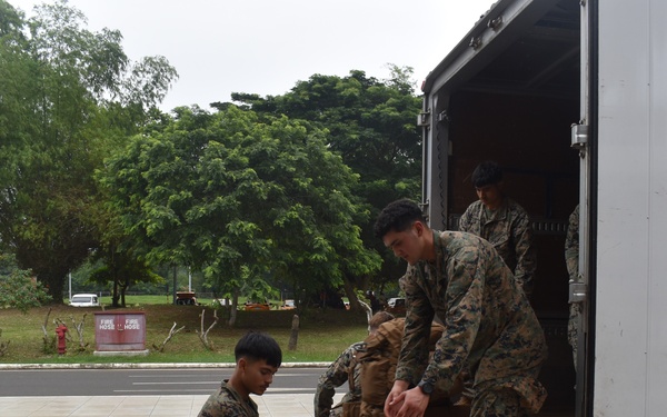 MRF-D 25.3: U.S. Marines arrive to the Philippines for Ex Alon 25
