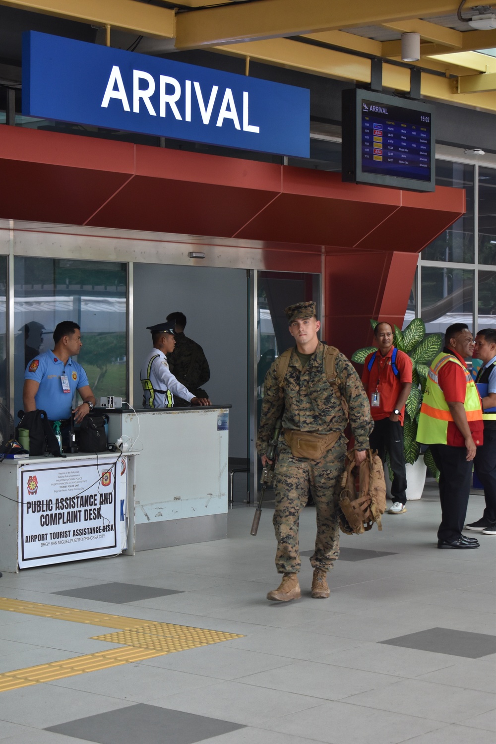 MRF-D 25.3: U.S. Marines arrive to the Philippines for Ex Alon 25