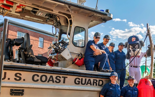 Coast Guard Partners with Portland Sea Dogs for Community and Recruiting Event
