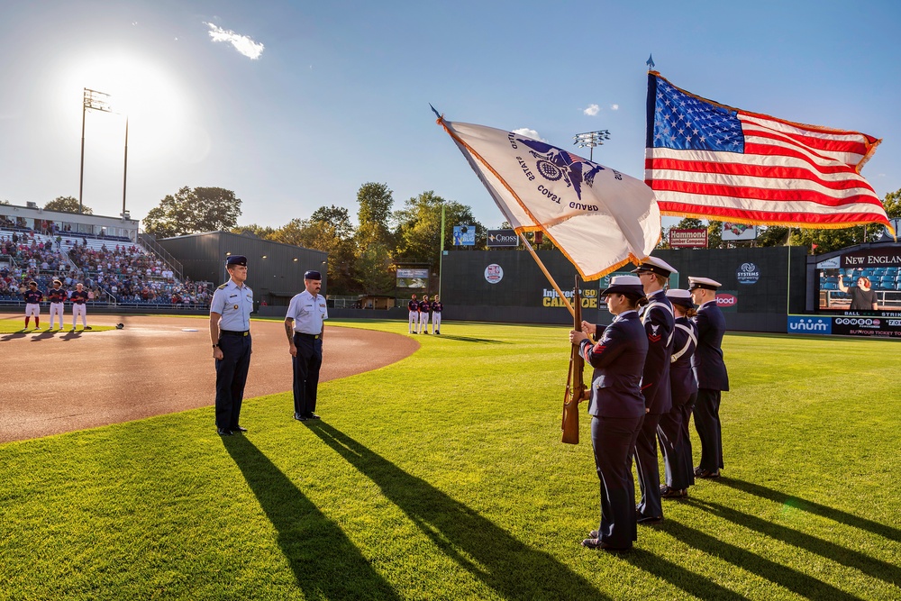 Coast Guard Partners with Portland Sea Dogs for Community and Recruiting Event