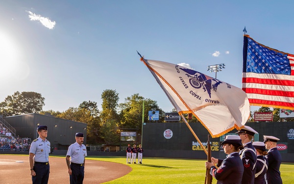 Coast Guard Partners with Portland Sea Dogs for Community and Recruiting Event
