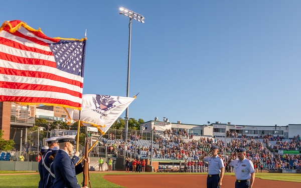 Coast Guard Partners with Portland Sea Dogs for Community and Recruiting Event