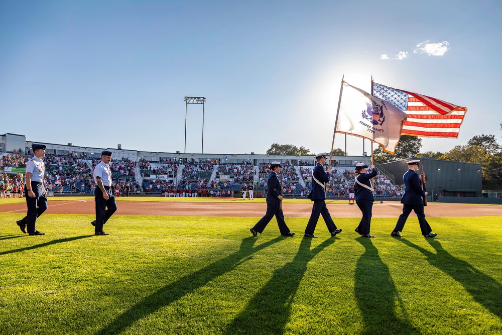 Coast Guard Partners with Portland Sea Dogs for Community and Recruiting Event