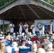The Navy Band Country Current performs at the Lakes Bluegrass Festival