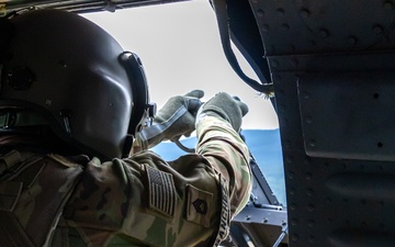 1st Armored Division UH-60 Black Hawk Crews Conduct Aerial Gunnery in Bulgaria