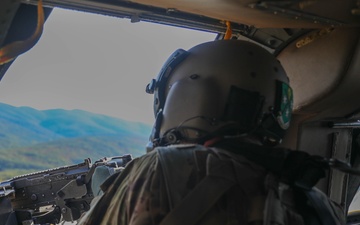 1st Armored Division UH-60 Black Hawk Crews Conduct Aerial Gunnery in Bulgaria