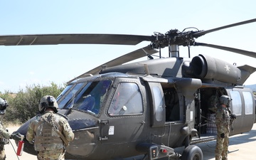 1st Armored Division UH-60 Black Hawk Crews Conduct Aerial Gunnery in Bulgaria