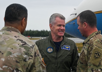 U.S. Indo-Pacific commander visits Alaska in support of Northern Edge 25