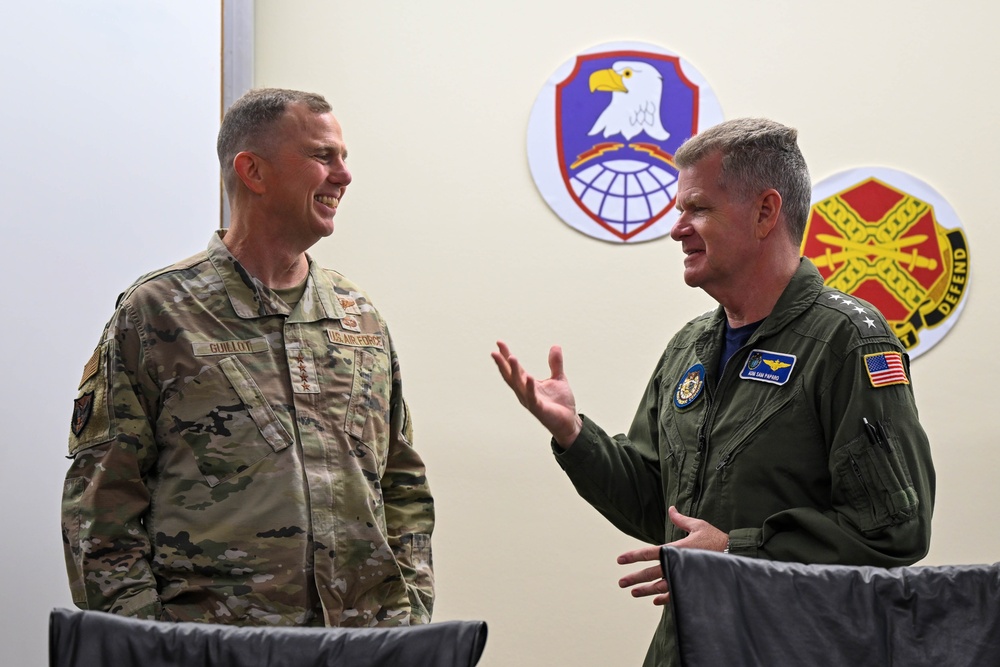 U.S. Admirals and Generals visit Ft. Greely