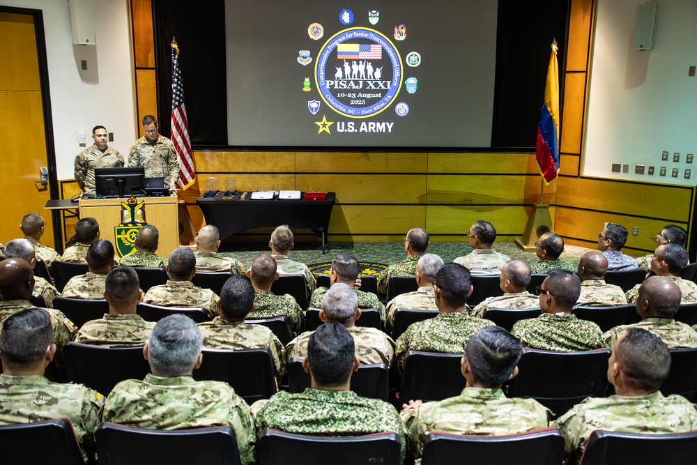 US and Colombian Militaries Conclude PISAJ 21 Program