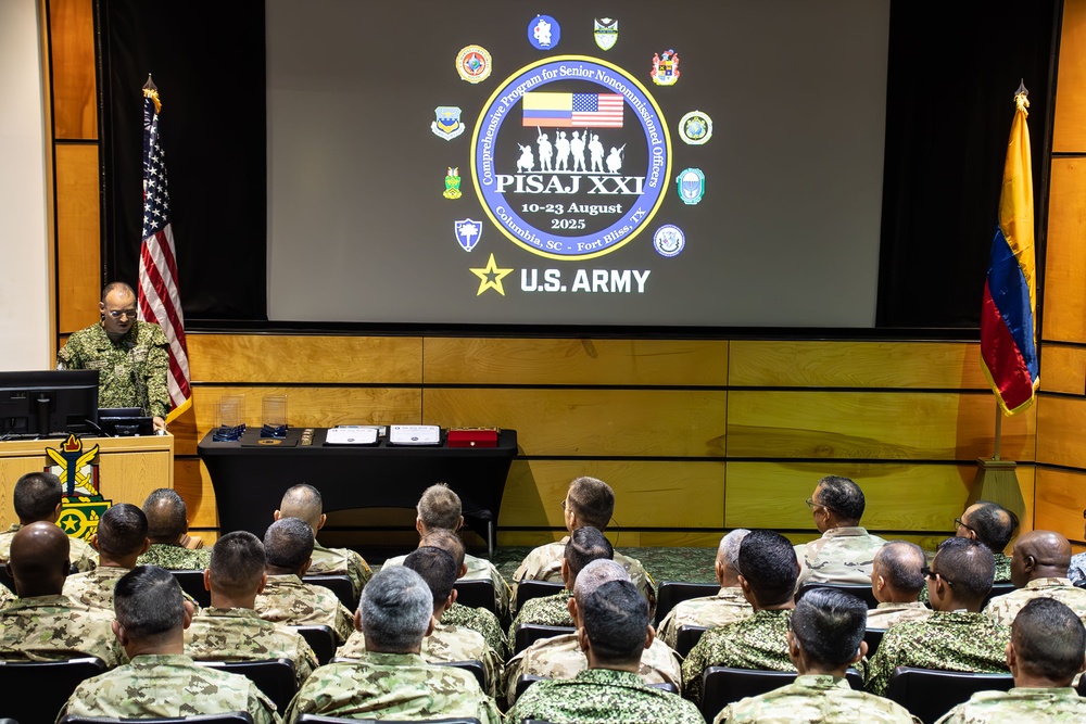 US and Colombian Militaries Conclude PISAJ 21 Program