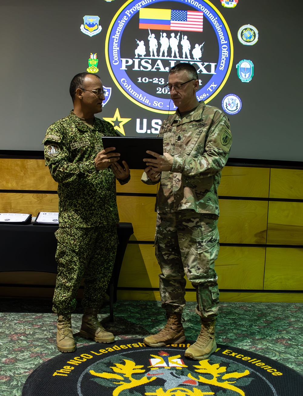 US and Colombian Militaries Conclude PISAJ 21 Program US and Colombian Militaries Conclude PISAJ 21 Program