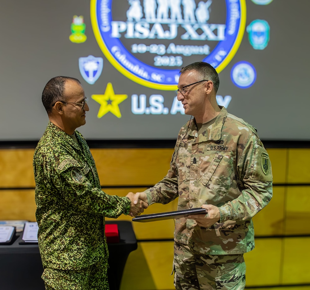 US and Colombian Militaries Conclude PISAJ 21 Program