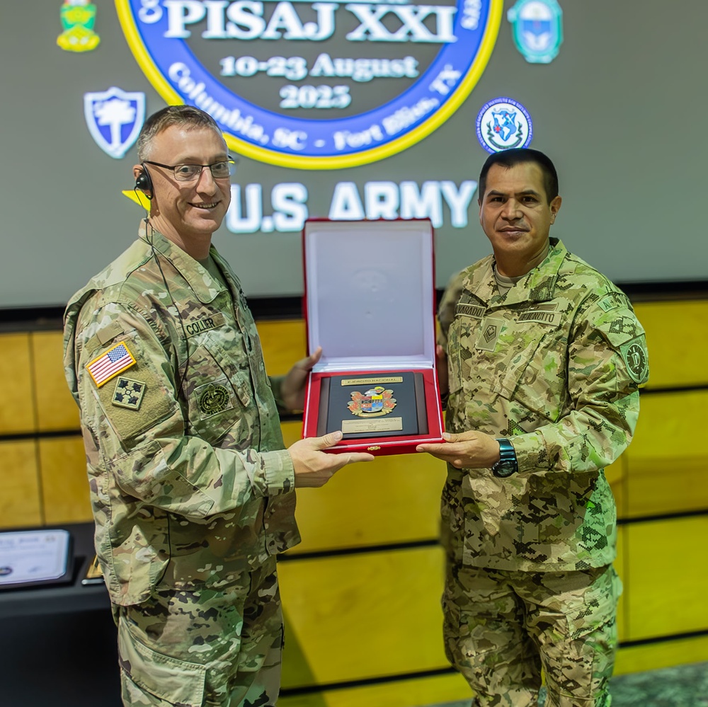 US and Colombian Militaries Conclude PISAJ 21 Program